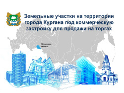 Департамент имущественных и земельных отношений Курганской области проводит торги на право заключения договоров аренды земельных участков для коммерческой застройки в городе Кургане